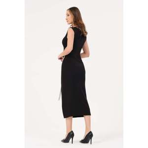 Haut décontracté noir pour femme DANS, tailles variées 36-42, vêtements confortables et élégants pour tous les jours - Product Image 5