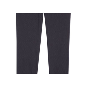 Pantaloni Canali Modern Fit a Righe Blu Navy Taglia XL 100% Cotone Antipiega Leggeri con Cerniere Decorate Lavaggio Colorato Vestibilità Dritta - Product Image 3