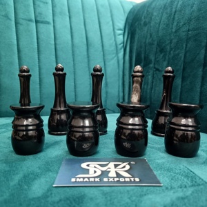 Brocha de afeitar de cuerno hecha a mano de alta calidad, mango ligero, diseño duradero para una experiencia de afeitado de lujo suave y suave - Product Image 3