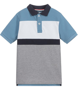 Qualité supérieure 100% coton tricoté 180g polos à manches courtes garçons décontracté respirant Logo personnalisé nouvelle Collection Streetwear - Product Image 1