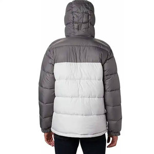 Veste bouffante en laine à manches longues pour hommes, style personnalisé, col montant, saison d'hiver-Prix de gros pour la vente - Product Image 2