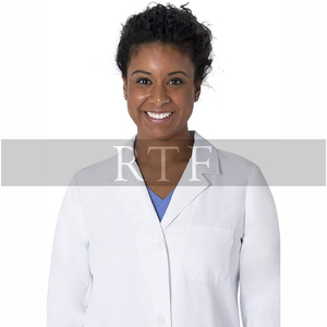 Blouse de laboratoire uniforme blanche de conception d'infirmière d'hôpital imperméable de Offre Spéciale de mode par Raw to Fine - Product Image 3