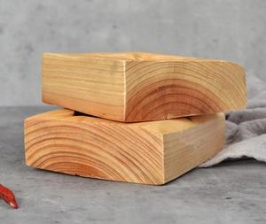 Cendrier porte-cigare classique carré en bois réutilisable en gros Accessoires pour cigares écologiques Cendrier pour cigares en gros - Product Image 4