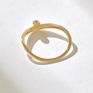 สร้อยข้อมือเพชร14K ประดับเพชรที่ทันสมัยตัดเป็นวงโค้งสำหรับงานแต่งงานงานปาร์ตี้ - Product Image 2