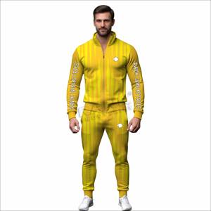 ชุดวอร์มสีทึบสำหรับผู้ชายชุดวอร์มสำหรับผู้ชาย - Product Image 2