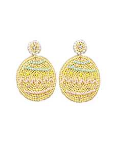 Meilleur vendeur de l'exportateur indien Premium Luxury Vintage Style Glass Beaded Lock Design Boucles d'oreilles pour femmes Bijoux de mode pour - Product Image 3