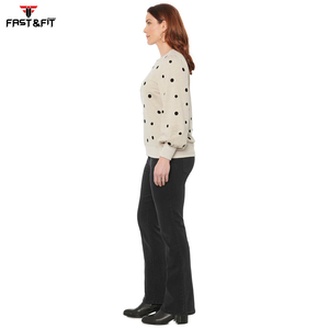 Sweats à capuche d'hiver de qualité supérieure à épaules tombantes pour femme Logo personnalisé Nouveautés Sweat à vendre - Product Image 2