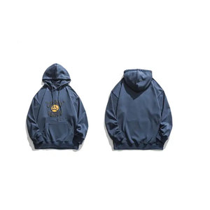 Sweat à capuche de luxe pour homme, 100 % coton épais 300g, coupe oversize personnalisée, streetwear, écologique, impression gonflée hiver - Product Image 4