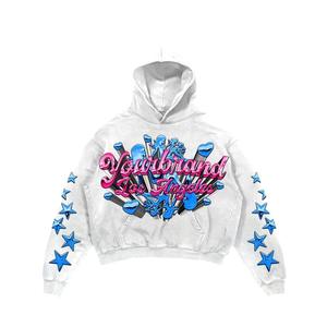 Survêtements sérigraphiés respirants pour hommes grande taille Design personnalisé Nouvelle tendance Ensemble de pantalons de survêtement et de sweatshirts pour l'hiver - Product Image 2