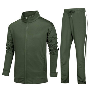 Conjunto Deportivo de Invierno para Hombre de Alta Calidad, 100% Algodón, para Fitness y Deportes, Ligero, Duradero y Transpirable, de Dos Piezas - Product Image 1