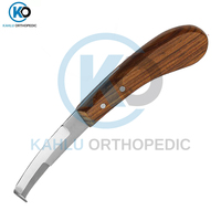 Couteau à sabots personnalisé KAHLU ORTHOPEDIC KO-VI-1802 de haute qualité et durable pour le bétail (chèvres, moutons, porcs) – Instruments vétérinaires