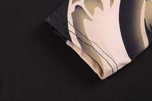 T-shirt de sport à manches longues pour homme avec logo personnalisé, coupe ajustée, compression sèche, pour la natation, vêtements de performance athlétique - Product Image 5