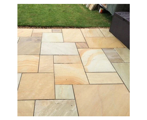 Dalles de grès fossile naturel avec de superbes motifs pour un sol extérieur et un aménagement paysager de qualité supérieure - Product Image 2
