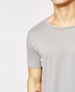 เสื้อยืดกีฬาผู้ชายพรีเมียม ผ้าฝ้าย 100% สวมใส่สบาย รับทำโลโก้ตามสั่ง OEM ODM ทรงปกติ MOQ ต่ำ - Product Image 3