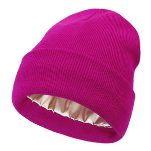 Gorro de mezcla de lana de alta calidad, gorro liso de invierno con lazos de puntos, patrones de personajes hechos en Pakistán, gorro al por mayor - Product Image 1