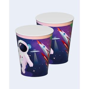 Gobelets Party Love Space 270ml, lot de 12, vaisselle de fête - Product Image 1