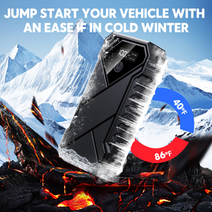 Mới nhất mô hình nhảy khởi động 16800mAh đỉnh hiện tại 2000A 12V Booster bắt đầu thiết bị di động pin nhảy khởi động cho xe - Product Image 3