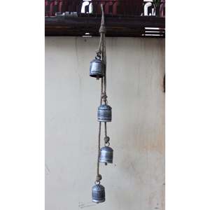 Campanas de Viento Decorativas Mango 4-Harmony Cluster Bells de 76 cm, Juego de 5 Adornos Rústicos para Jardín, Relajantes y Tranquilizantes - Product Image 3