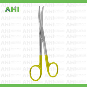 กรรไกร Mayo Scissors Supercut 140 มม. ทังสเตนคาร์ไบด์ โค้ง สำหรับผ่าตัด ทำจากสแตนเลสสตีล ใช้ด้วยมือ ได้รับการรับรองมาตรฐาน CE คุณภาพสูง - Product Image 5