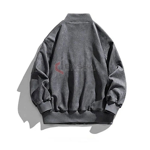 Chaqueta Softshell de Lona Bordada Estilo Urbano para Hombre 2026 al por Mayor de Alta Calidad con Cuello Alto para Invierno - Product Image 6