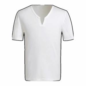Camisetas de Algodón 100% Blancas con Cuello en V, Ropa Interior, Camiseta para Hombre, Camiseta para Chico, Ropa Casual para Hombre - Product Image 2