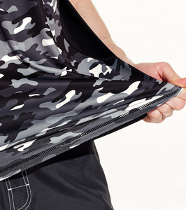 Camiseta Deportiva de Manga Corta para Hombre, Diseño Nuevo, Color Personalizado con Tu Propio Logotipo, Ropa para Correr - Product Image 6