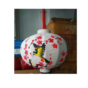 Linterna de seda de Vietnam, artesanía hecha a mano para Festival Home Garden Party Decor - Product Image 1