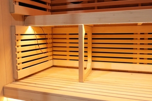 Sauna Infrarroja Interior Moderna ELITE para 4-6 Personas + Envío Gratuito - Product Image 6