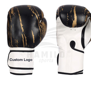 Gants de boxe en cuir à bas prix OEM Gants de boxe professionnels Gants de boxe avec logo personnalisé - Product Image 1