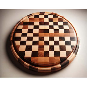 Nouveau plateau de service en bois Antique collations alimentaires plateau de service de fruits conception d'échecs serveur de café plateau pour accessoires de cuisine - Product Image 1