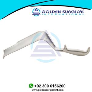 Retractor quirúrgico de San Marcos, hoja de 260mm de largo X 50mm de ancho, instrumentos quirúrgicos clínicos, instrumentos de cirugía Abdominal - Product Image 5