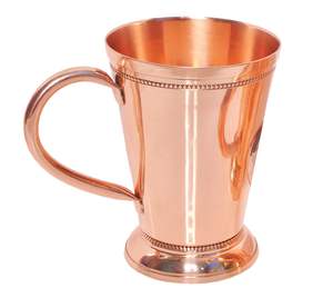 Tasse en cuivre pur faite à la main en verre verres à boire tasse pour Table bureau maison salle de sport Bar Resort avec la meilleure qualité de l'Inde - Product Image 4