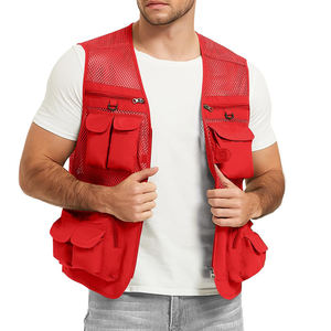 Gilet de pêche de dernière génération pour hommes, vêtements élégants et confortables, tissu respirant au toucher doux, gilet de pêche pour hommes - Product Image 6