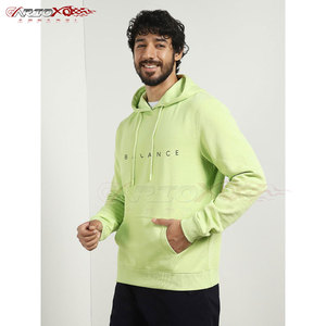 Sudadera con capucha de moda para hombre de Basics con estampado Allover y capucha con cordón para estilo moderno Basics Sudadera con capucha para hombre con manga completa - Product Image 4