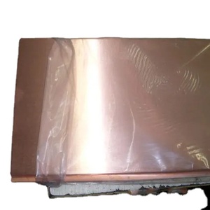 แผ่นทองแดงบริสุทธิ์เคลือบ99.99% เคลือบทองแดงด้วยไฟฟ้าพร้อมบริการเชื่อมโลหะดัด - Product Image 1