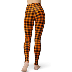 Leggings personnalisés pour femmes, entièrement imprimés par sublimation, en Spandex/Polyester, grandes tailles, nouvelle collection, fabriqués au Pakistan, avec logo à la taille, vente chaude - Product Image 6