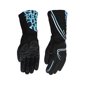 Transpirable Anti Slip Palm Karting Kart Unisex Nomex Guantes Custom Karting Kart Nomex Guantes - Product Image 6