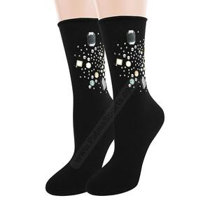 Chaussettes de sport pour hommes en coton imprimées par transfert thermique, antidérapantes, respirantes, personnalisées en gros - Product Image 3