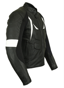 Pakistan fait 100% véritable veste en cuir pour hommes personnalisable hiver moto équipement d'équitation respirant coupe-vent conception pour - Product Image 2