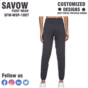 Wholesale ODM <b>Women's</b> Ultra-Soft <b>Lounge</b> Joggers Sweatpants Athletic Yoga <b>Pants</b> Pockets Breathable Quick Dry Drawstring Closure - Product Image 2