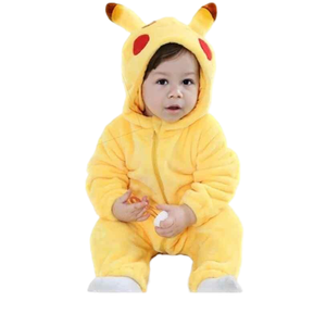 ชุดนอนเด็กพิมพ์ลายเมาส์ไฟฟ้าเสื้อผ้าเด็กใส่สบายและมีสไตล์ #08002 - Product Image 1