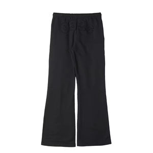 High Quality Men's Flare Pants Factory Direct Sweatpants in Plus Size Stacked Flare Design - Product Image 5