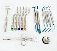 Alat Bedah Pusar, Perlengkapan Bedah Implan Gigi, Sinus Lift, Osteotome, Bone Graft Packer, Carrier, Mallet Manual, Stainless Steel