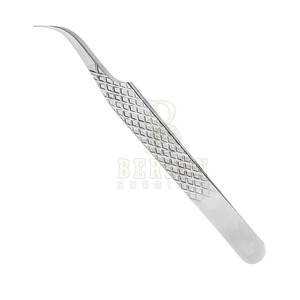 Pince à cils d'isolation de marque privée personnalisée en acier inoxydable de la meilleure qualité pour les extensions de cils - Product Image 4