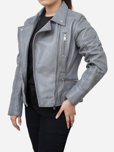 Chaqueta Bomber de Piel Sintética Personalizada para Mujer |   Abrigo de Cuero Cálido para Invierno |   Ropa de Abrigo Bomber de Moda al por Mayor - Product Image 4