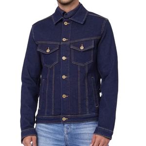 Veste en jean personnalisée de haute qualité pour hommes, modèle uni très tendance pour l'hiver 2026 - Product Image 2