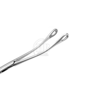 Pince manuelle en acier inoxydable pour éponges, instrument médical à long manche pour laboratoire, clinique et fournitures de santé - Product Image 3