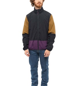 Veste coupe-vent imperméable pour homme, nouvelle conception, blocs de couleur, vente en gros, fermeture éclair, veste coupe-vent pour homme, vente chaude - Product Image 3