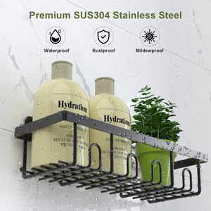 Estante de Baño Moderno en Stock, Soporte Adhesivo de <span class=keywords><strong>Acero</strong></span> <span class=keywords><strong>Inoxidable</strong></span> <span class=keywords><strong>para</strong></span> Pared, Estante de Almacenamiento <span class=keywords><strong>para</strong></span> <span class=keywords><strong>Ducha</strong></span>, Estante de Esquina <span class=keywords><strong>para</strong></span> Baño - Product Image 3