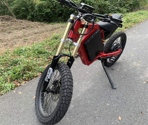 Bicicleta Eléctrica de Montaña Bomber de 60V 3000W con Cuadro de Aleación de Aluminio de 16 Pulgadas, 24 Velocidades, Batería de Litio, Frenos de Disco Hidráulicos y 60 km de Autonomía - Product Image 2